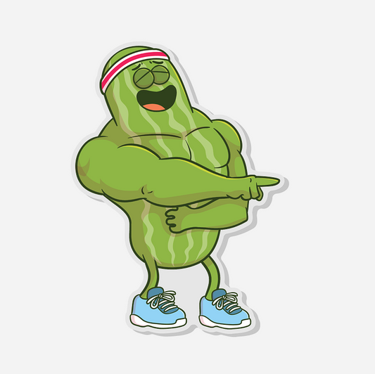Character Magnet - Athletic Pickle