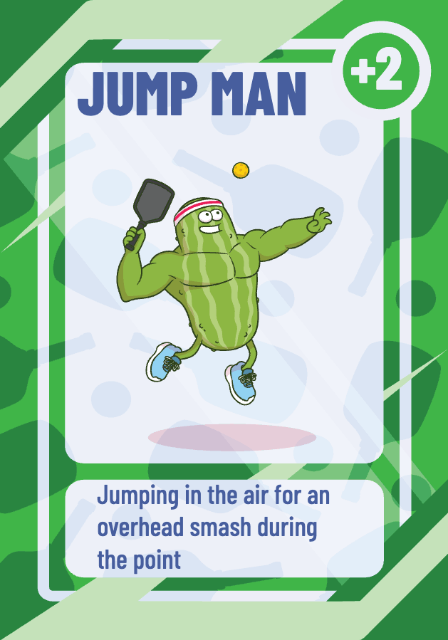Jump Man card